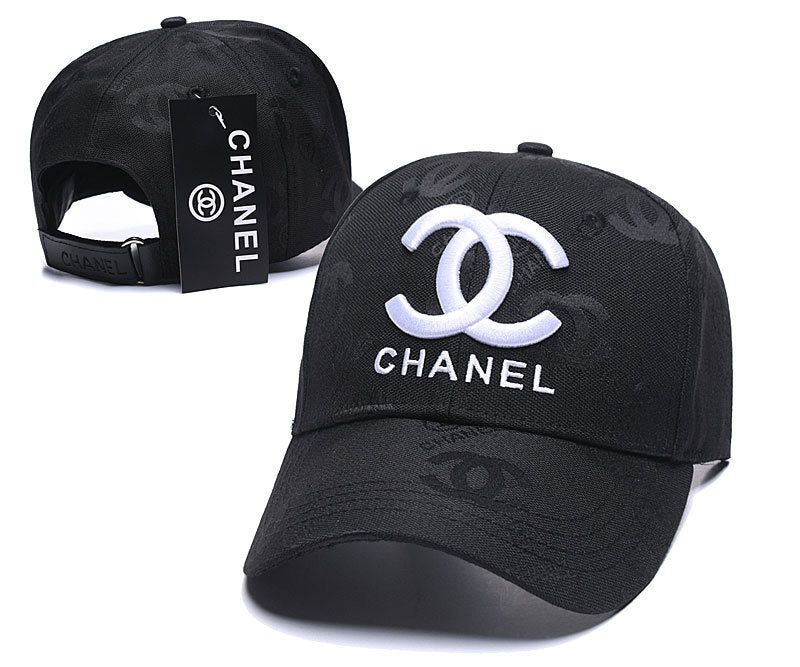 Gorras de béisbol versátiles unisex de estilo coreano con bordado 3D de alta versión, protección solar estilo Chanel al por mayor