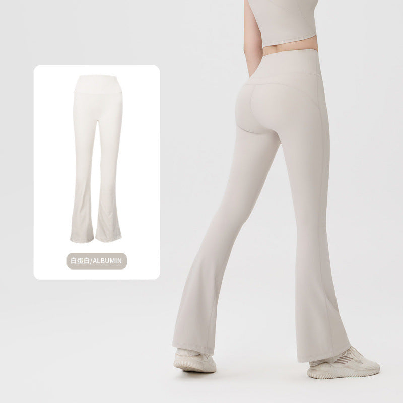 Pantalón Yoga Mujer AL | Microacampanado Y Talle Alto