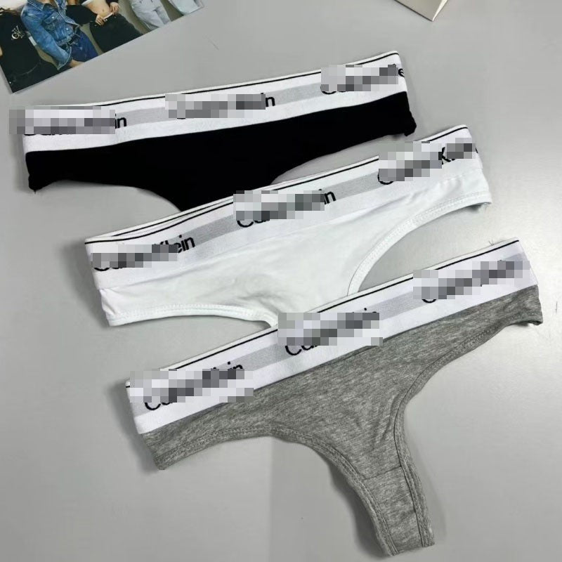 Set de ropa interior de mujer, set original estándar de línea I de UCKO, conjunto de braguitas en forma de U, conjunto de copa triangular transpirable cómodo