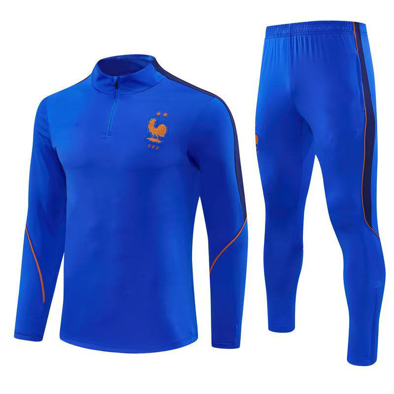 Nuevas equipaciones de fútbol para niños, París, Arsenal, Chelsea, España, Inglaterra, Francia, uniformes de entrenamiento de media tirada