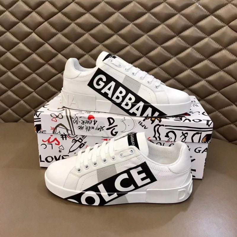 Zapatos Casuales Hombre | Cuero Genuino | Velcro | Blancos Versátiles