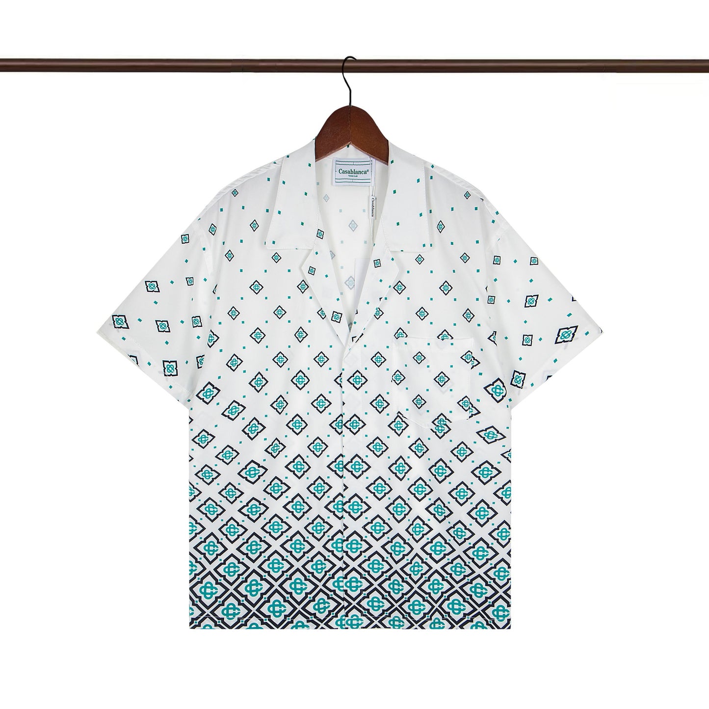 Set de camiseta de manga corta con letras de un partido de fútbol CASA de primavera/verano, jersey holgado y de moda para hombres
