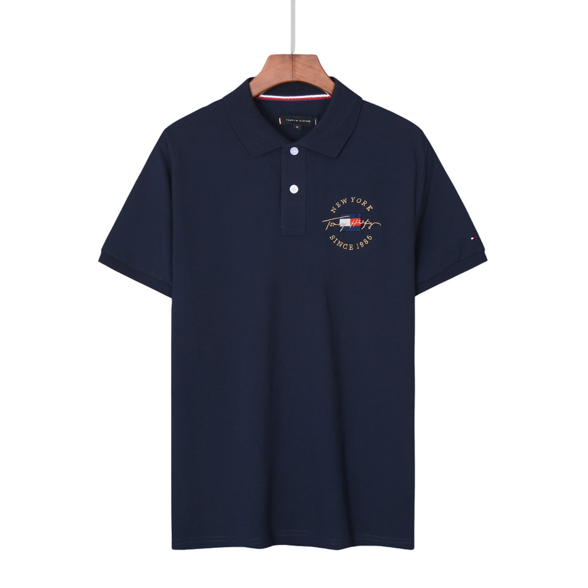 Polo com Logótipo Estampado para Homem | Manga Curta Casual