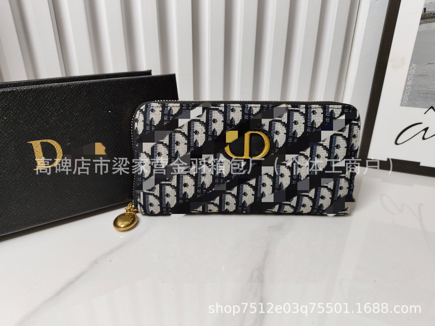 Di Parent's Style Wallet Wholesale de gran capacidad multiranura con ranura para tarjetas ID Monedero, bolso de mano ligero y versátil para mujer