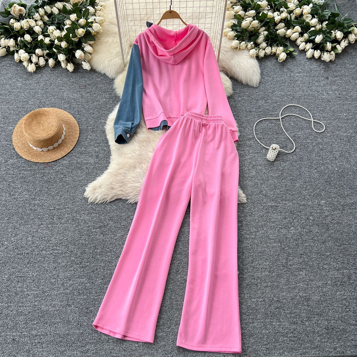 Conjunto Mujer CHN | Capucha Y Vaqueros