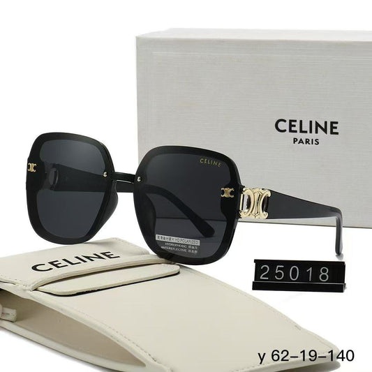 Korean Vintage Oversized Sunglasses | Women's Influencer Street Style