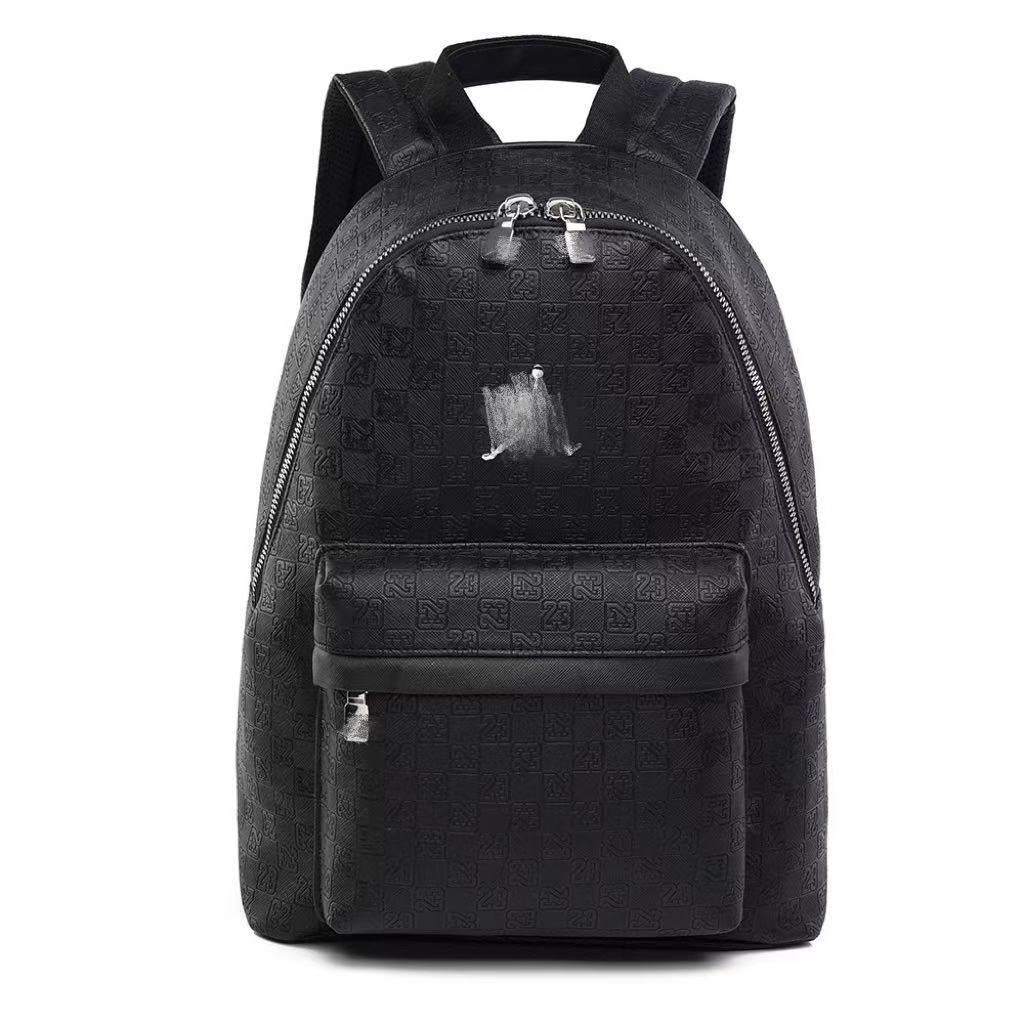 Mochila de letras de cuadros de moda con estampado de tablero de ajedrez, mochila escolar cosida, bolsa de viaje, mochila deportiva de marca de moda a cuadros para hombres y mujeres
