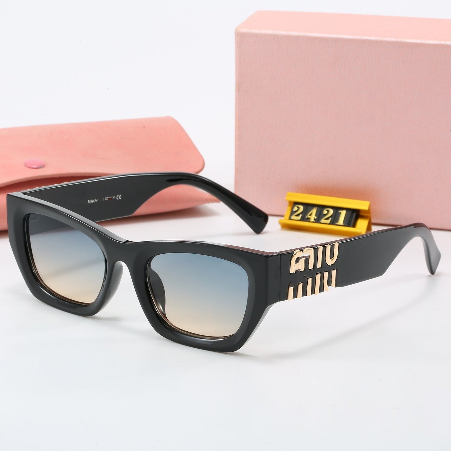 Nuevas gafas de sol transfronterizas europeas y americanas, gafas vintage de alta gama y gafas de moda estilo INS de moda que combinan con estilos de influencers masculinos y femeninos