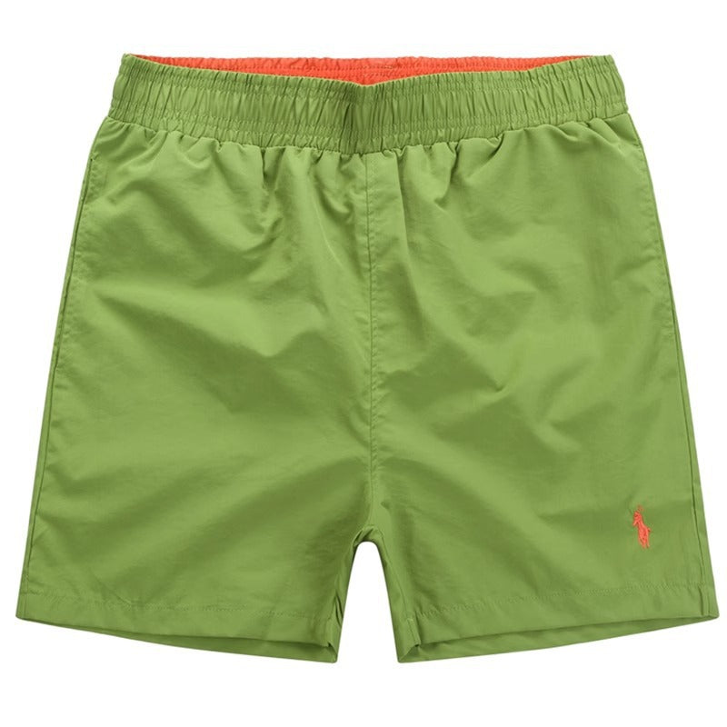 Comercio exterior: pantalones triples de playa transfronterizos para hombres, shorts de surf para correr y secado rápido, pantalones deportivos casuales holgados para el hogar