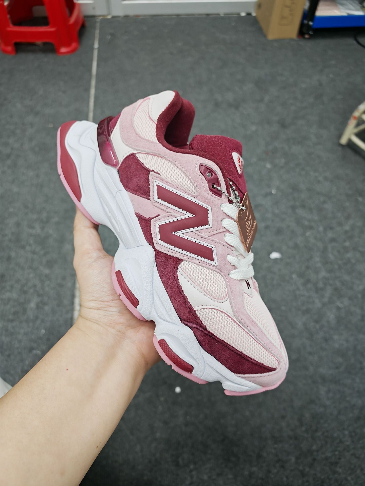 Colaboración NB9060 con zapatos Putian Little Elephant Hoof, zapatillas deportivas, zapatillas informales, zapatillas de padre para hombre y mujer, zapatillas de correr