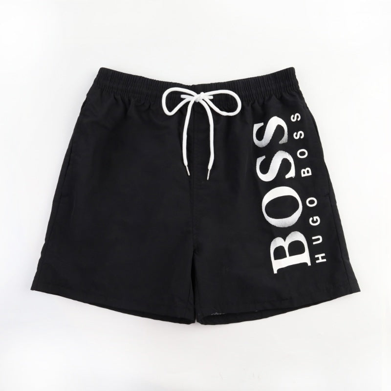 Pantalones cortos holgados de tres puntos surf con impresión digital 3D, pantalones de playa de secado rápido para la playa, pantalones de baño para hombre, deportes en casa