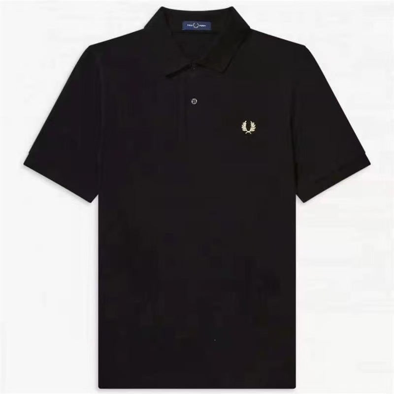 Color trigo de algodón americano, camisa de manga corta sin arrugas, adelgazamiento de verano para hombres 100% envío gratis
