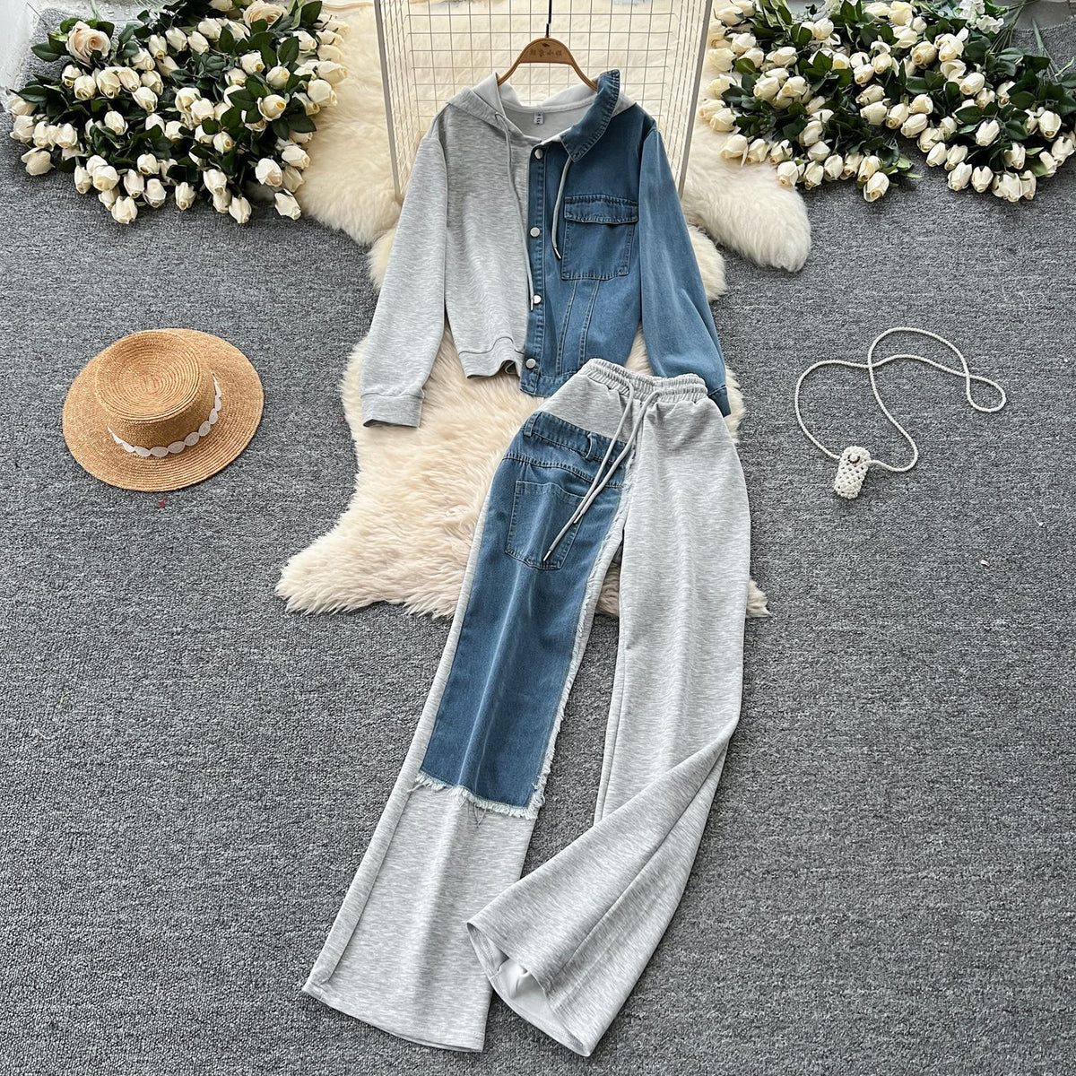Conjunto Mujer CHN | Capucha Y Vaqueros