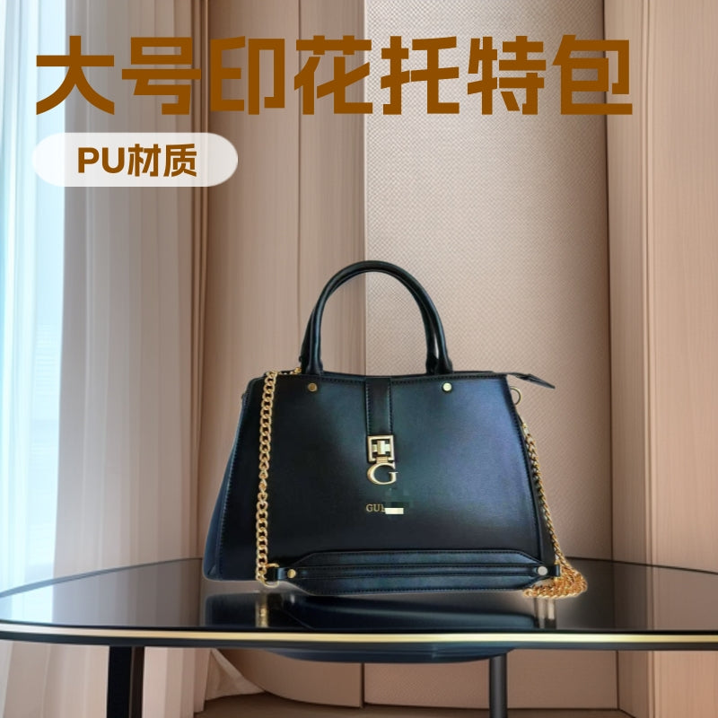 Borsa a tracolla donna GU | Con cerniera | Senza scatola
