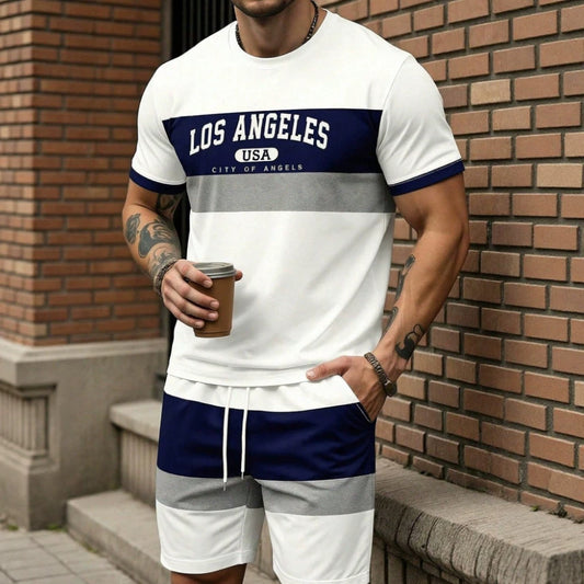 Sport-Set 2-teilig | Kurzarm + Shorts Herren