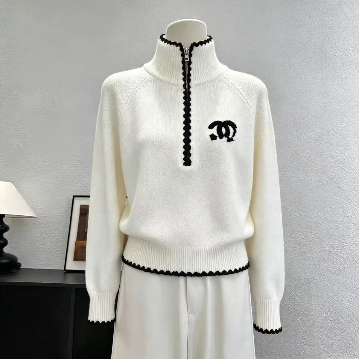 Jersey Mujer CHA 2026 | Cuello Alto Con Cremallera
