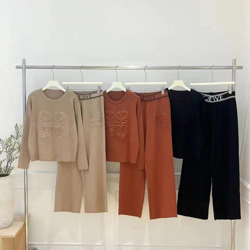 Conjunto Mujer LOE | Jersey Y Pantalón Ancho