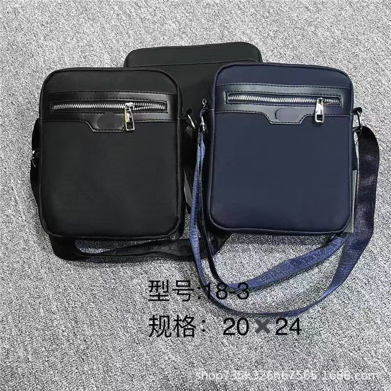 Moda transfronteriza de comercio exterior con bolso de un solo hombro, bandolera, bolso E-Yu nuevo para hombres, mochila casual para hombres, sencilla y casual