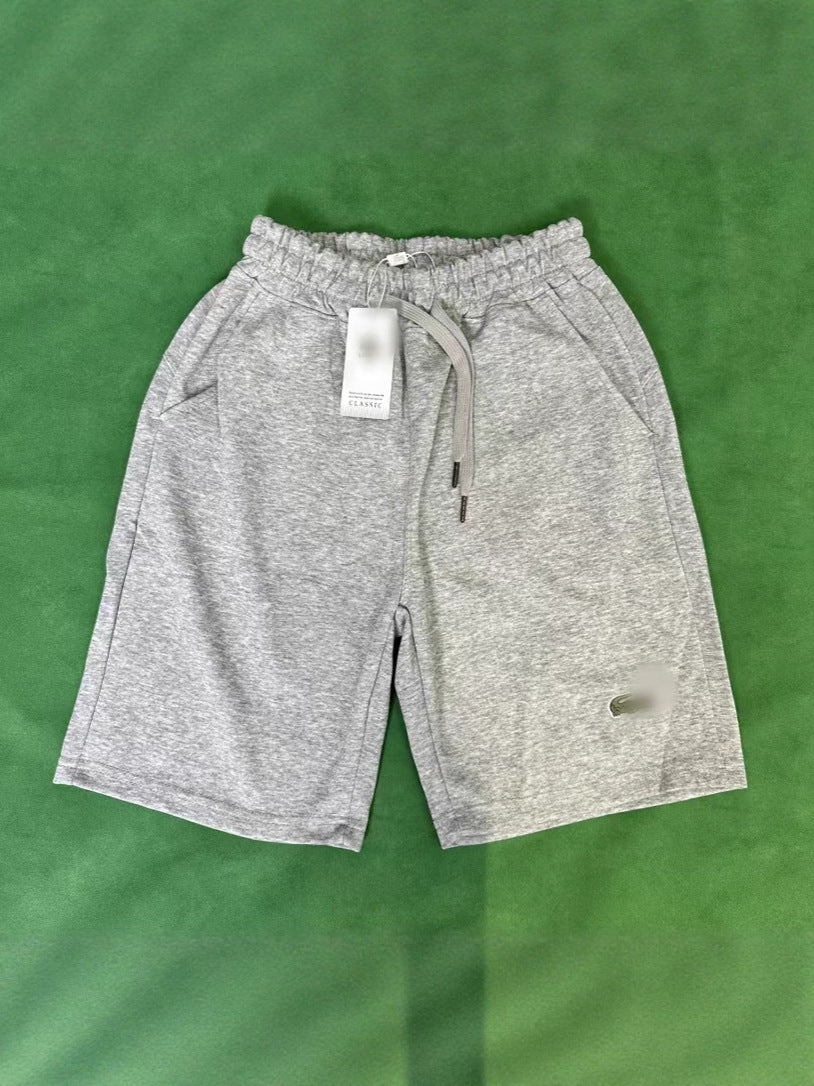 Pantalones Lacoste Cortos Hombre Bordado Peces Verano