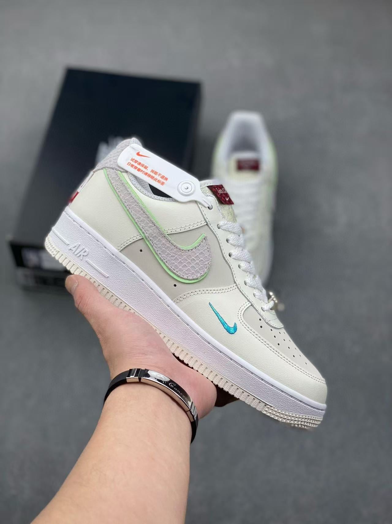 Fábrica de Calzado Putian Ventas Directas AF1 Comercio Exterior Junta de Ocio Zapatos Hombres y Mujeres Zapatos de Campus Zapatos de pareja Zapatos blancos Transfronterizo