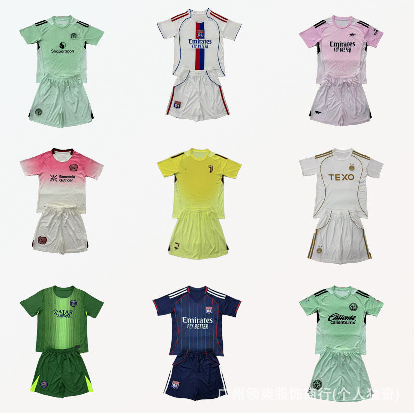2526 equipaciones, ropa infantil, Arsenal para adultos, Rand Cross, Lyon Médération B Lillevv, conjunto de porteros Kusen-Hearts