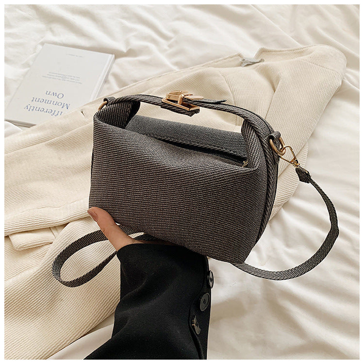 Bolso Niche para mujer, Nuevo Bolso Versátil de Almohada Primavera/Verano 2024, Bolso Casual Sencillo de Hombro Cruzado