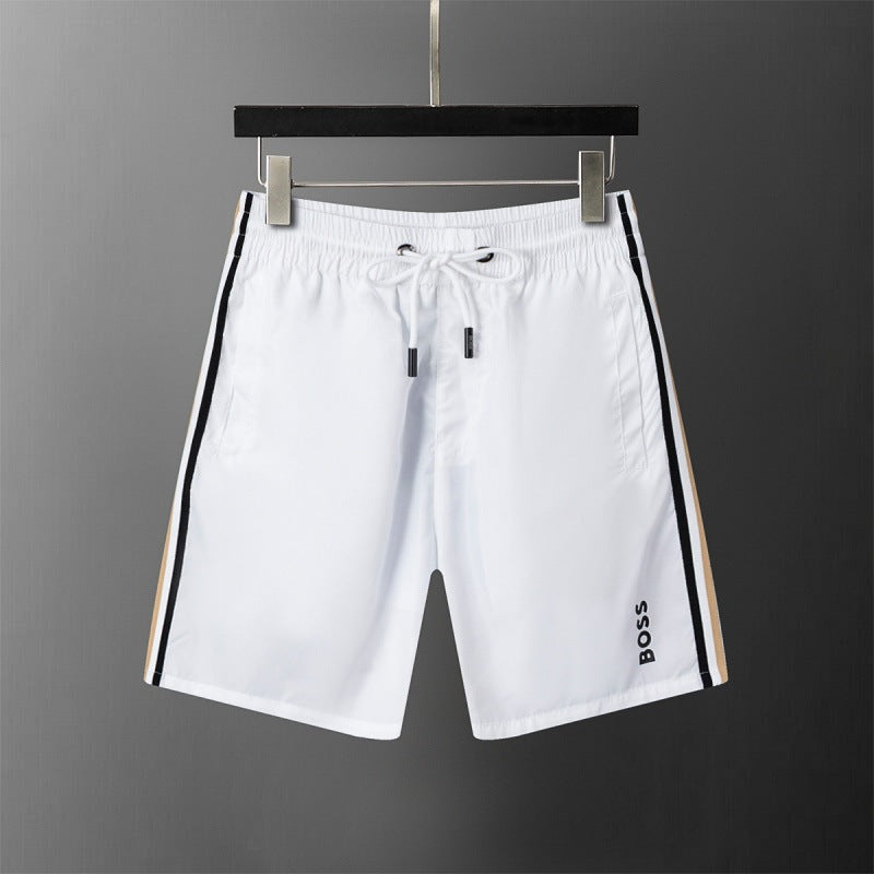 Pantalón deportivo deportivo de cinco puntos transpirable y transpirable de alta calidad y venta transfronteriza de verano de alta calidad y venta caliente