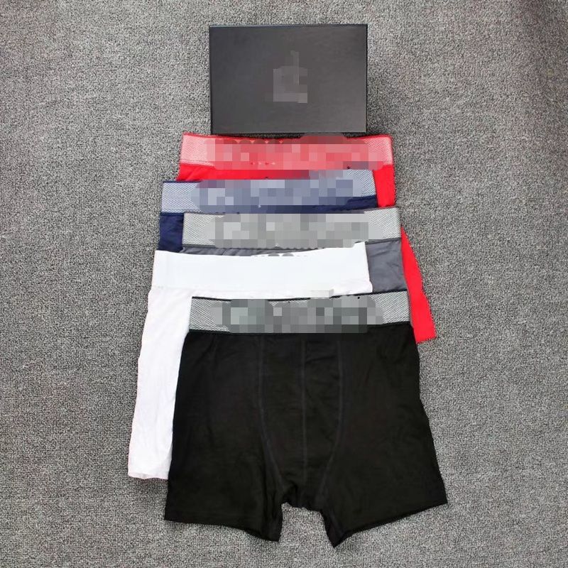 Caja regalo con tres slips masculinos de UCKO en la cuadrícula, bóxers modales de estatura media, bóxers de chico, ropa interior de estudiante