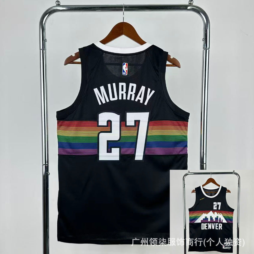 Nuevas camisetas populares de baloncesto: camisetas al por mayor prensadas en caliente para los Lakers, Cavaliers, 76ers, Bulls, Clippers, Warriors, Curry, James y Harden