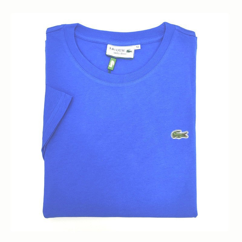 Camiseta Logo Peces Bordados | Algodón | Manga Corta | Unisex