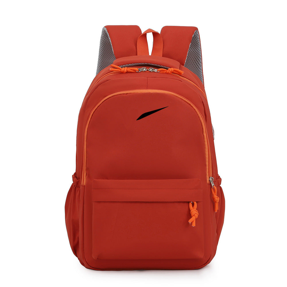 Mochila a la moda, mochila de estudiante universitaria resistente al agua, mochila sencilla para portátil para desplazarse, bolso deportivo casual al por mayor