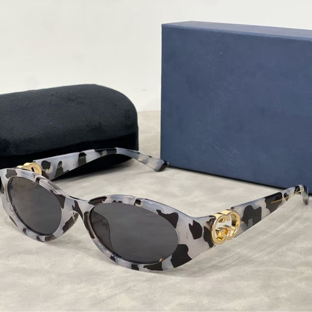 Gafas de sol de montura pequeña de estilo ojo de gato para mujer, gafas de sol versátiles de moda europeas y americanas, gafas de estilo urbano transfronterizo para hombre al por mayor
