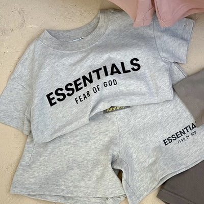 Conjunto Verano Manga Corta Niños | Dos Piezas Casual Unisex
