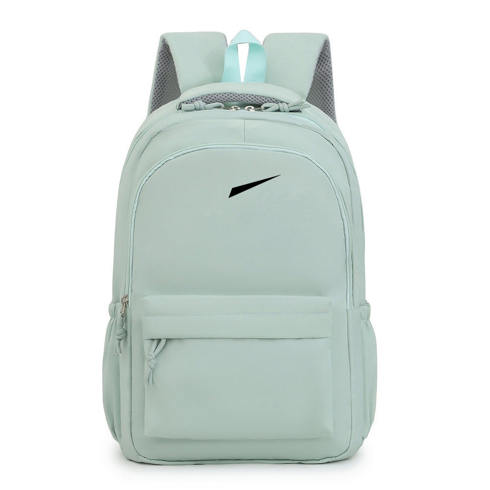 Mochila a la moda, mochila de estudiante universitaria resistente al agua, mochila sencilla para portátil para desplazarse, bolso deportivo casual al por mayor