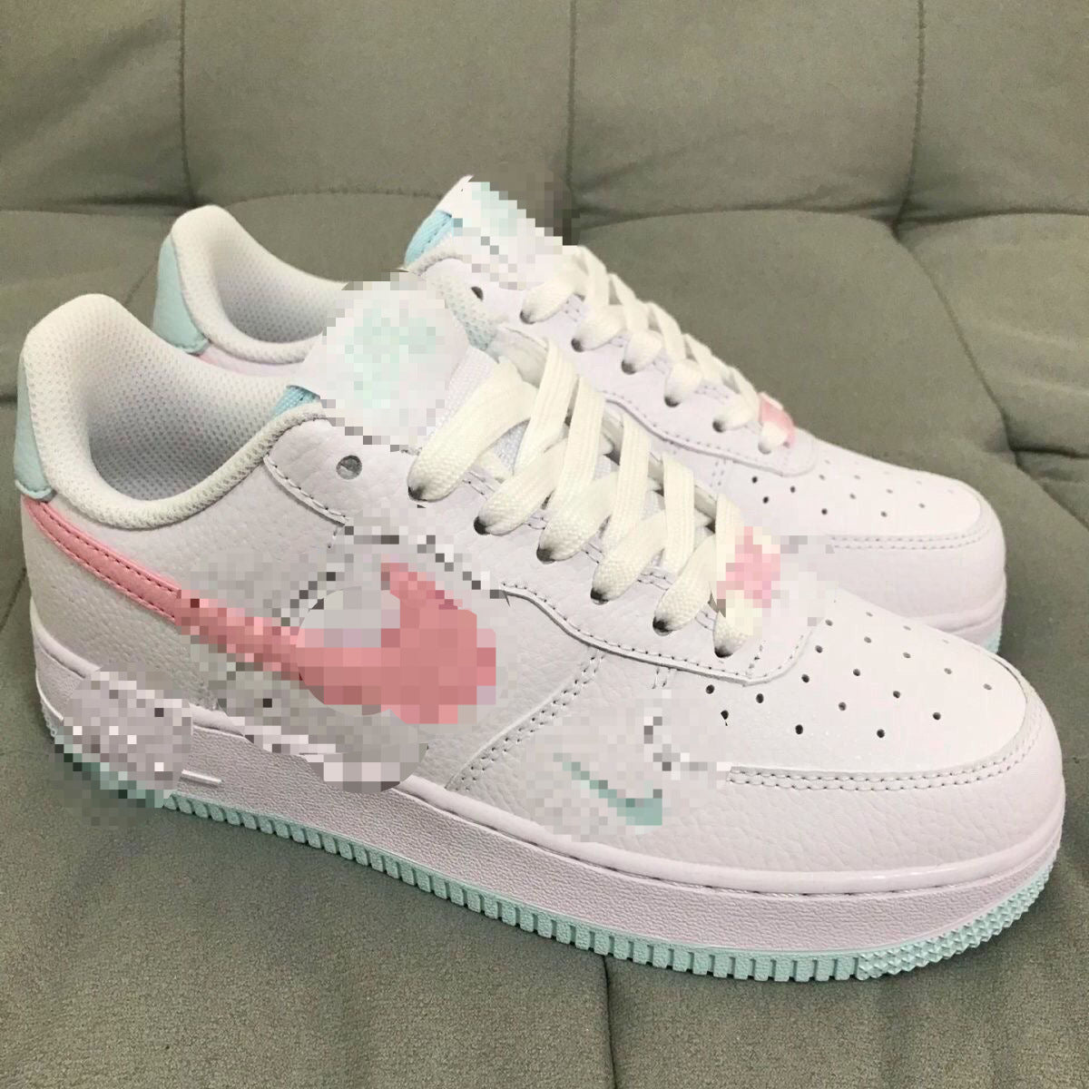 Original AF1 Air Force No.1 Dark Grey Unisex Sneakers | Double Side Detail