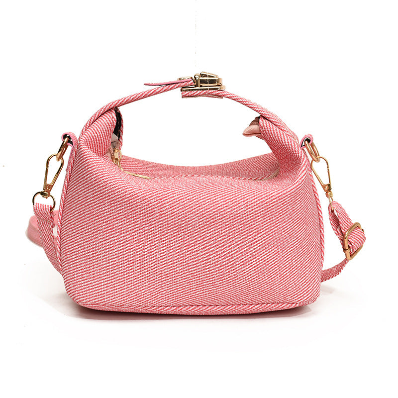 Bolso Niche para mujer, Nuevo Bolso Versátil de Almohada Primavera/Verano 2024, Bolso Casual Sencillo de Hombro Cruzado