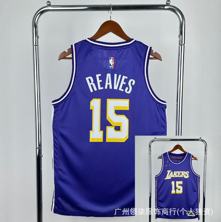 Nuevas camisetas populares de baloncesto: camisetas al por mayor prensadas en caliente para los Lakers, Cavaliers, 76ers, Bulls, Clippers, Warriors, Curry, James y Harden