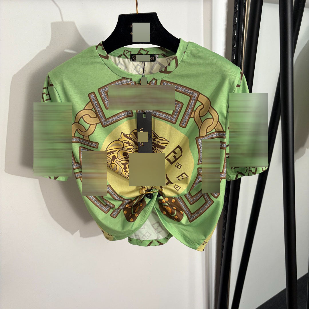 Camiseta Versa ce Corta | Estampado Medusa