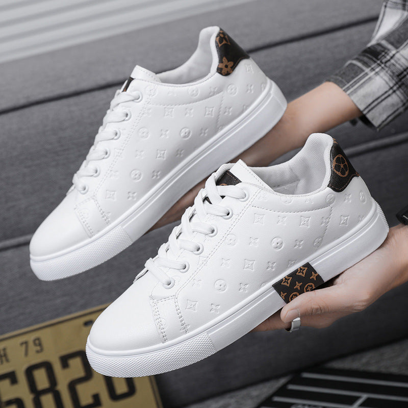 Zapatos de hombre, zapatos de tabla, zapatillas deportivas, zapatos blancos de hombre, zapatos de oficina de hombre, zapatos de caña baja y versátiles y de moda, zapatos casuales de chico