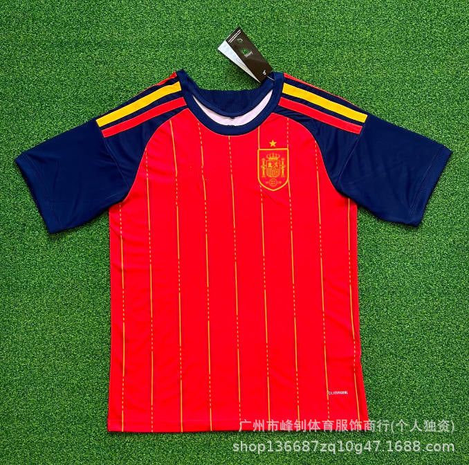Uniforme de fútbol de la Copa del Mundo, Brasil, Argentina, Alemania, España, Inglaterra, fuente de camisetas, fábrica al mayor.