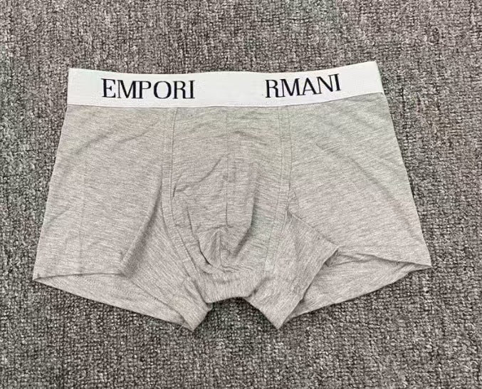 Comercio exterior, marca de moda de moda, ropa interior modal para hombre, bóxers