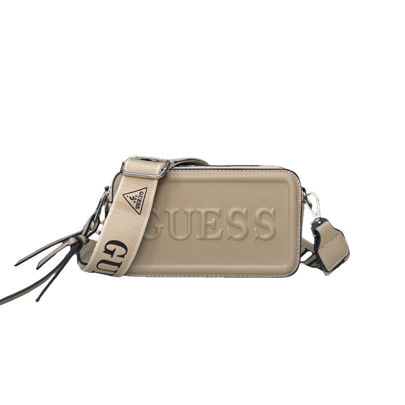 Borsa Fotocamera Litchi Donna Tracolla Moda 2026 | Senza Scatola