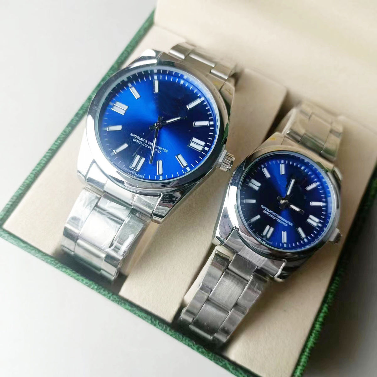 Oyster Perpetual Fruit Couple's Watch | Unisex Steel Quartz