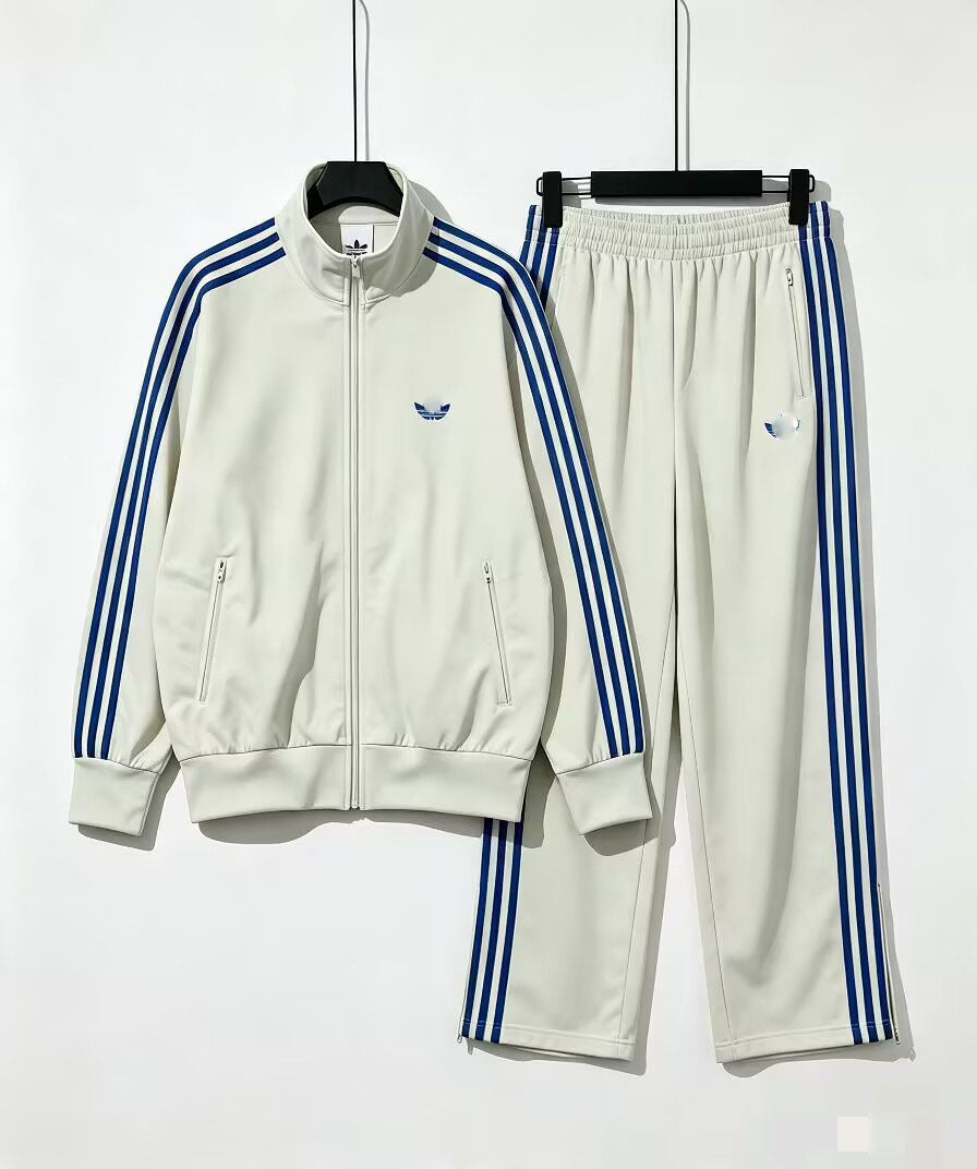ADI Sportanzug mit drei Streifen | Unisex-Jacke und -Hose