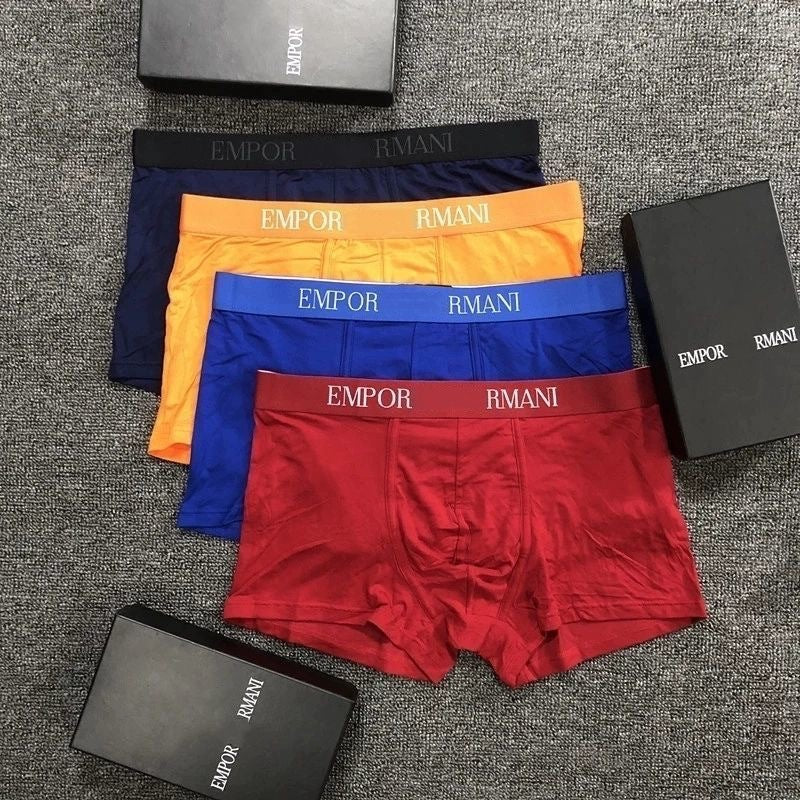 Ropa interior deportiva transpirable para hombre, calzoncillos EA Modal para hombre