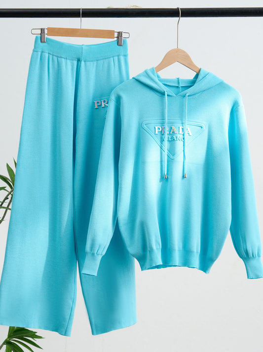 Conjunto PRA De Punto | Sudadera Y Pantalón Holgado
