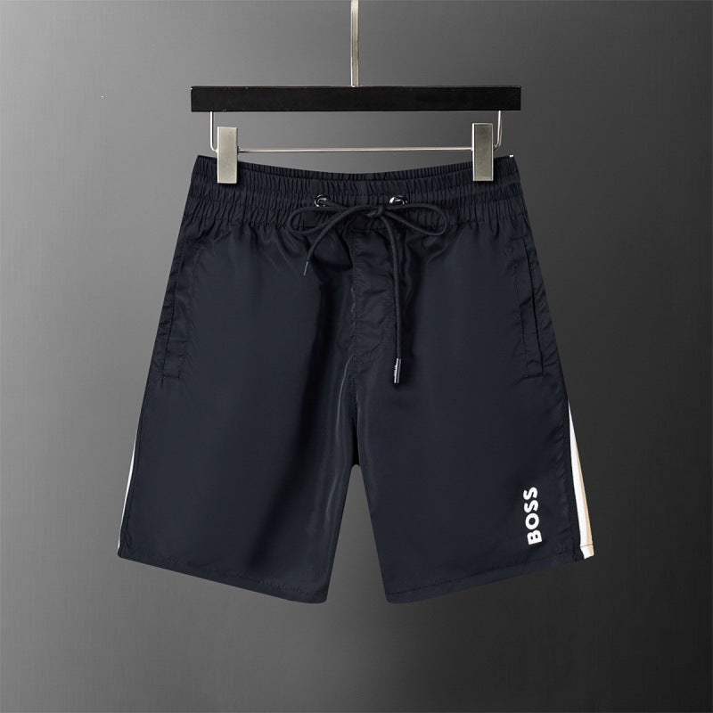 Pantalón deportivo deportivo de cinco puntos transpirable y transpirable de alta calidad y venta transfronteriza de verano de alta calidad y venta caliente