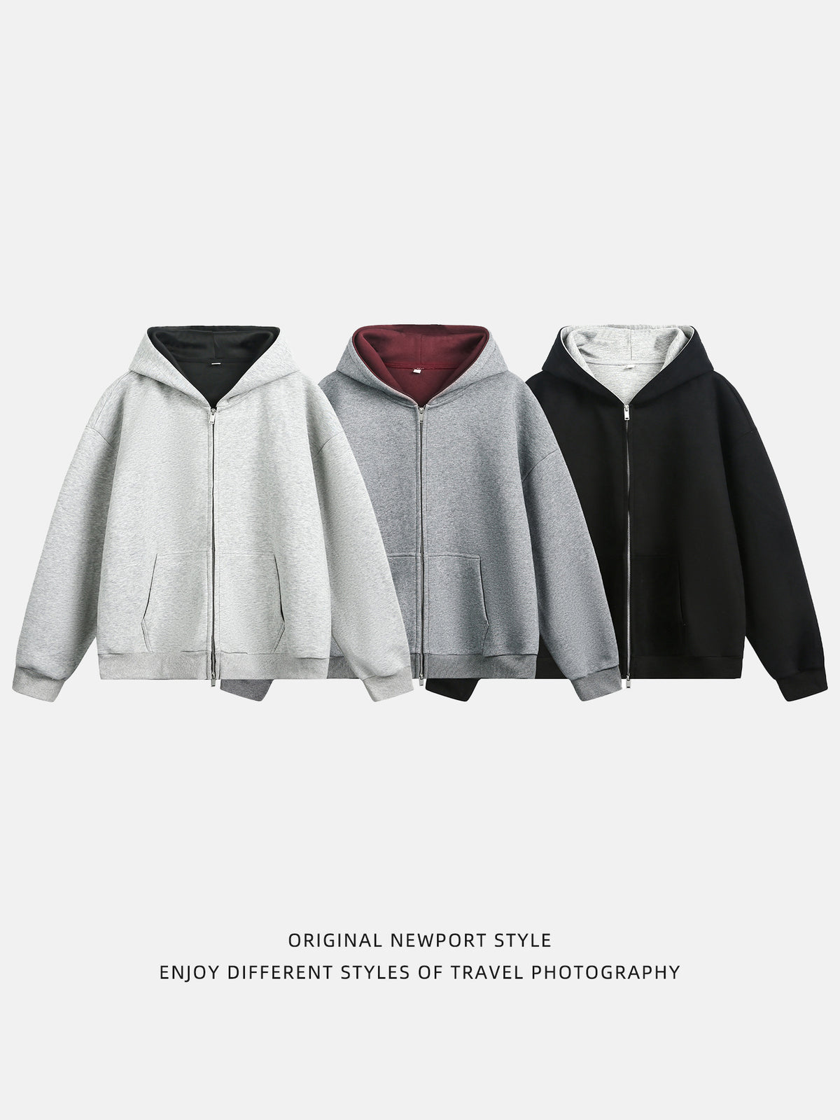 Premium Unisex Hoodie | Contrasting Lining