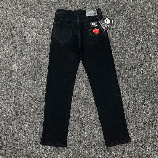 Vaqueros Hombre Pierna Ancha | Holgados Casuales Otoño Marca Moda