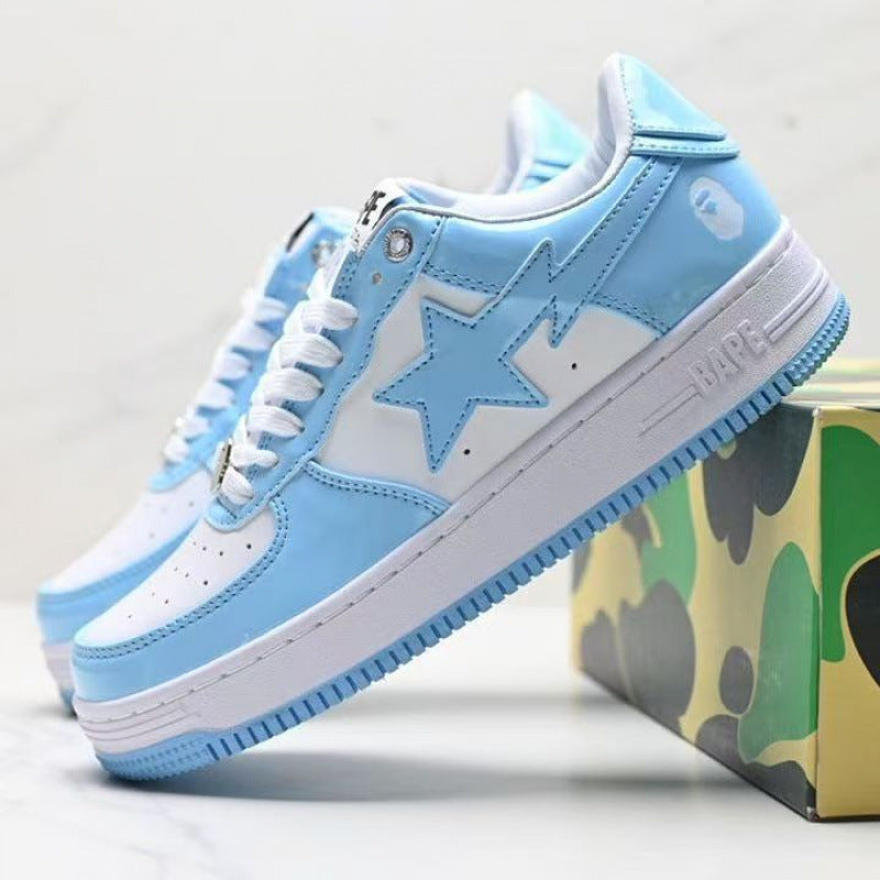 Zapatillas BAPESTA SK8 Air Force Unisex | Cabeza de Simio | Tapa Baja